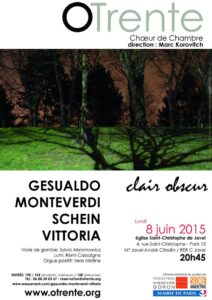 Affiche Clair Obscur