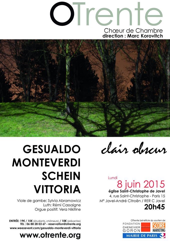 Affiche Clair Obscur