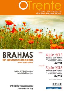 Affiche Deutsches Requiem