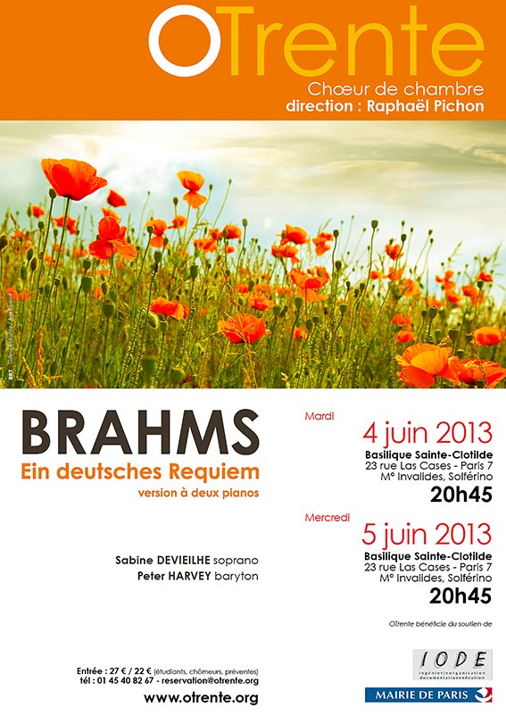 Affiche Deutsches Requiem