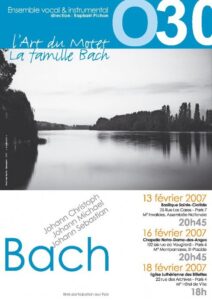 Affiche Famille Bach