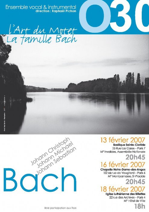 Affiche Famille Bach