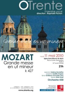 Affiche Messe Ut