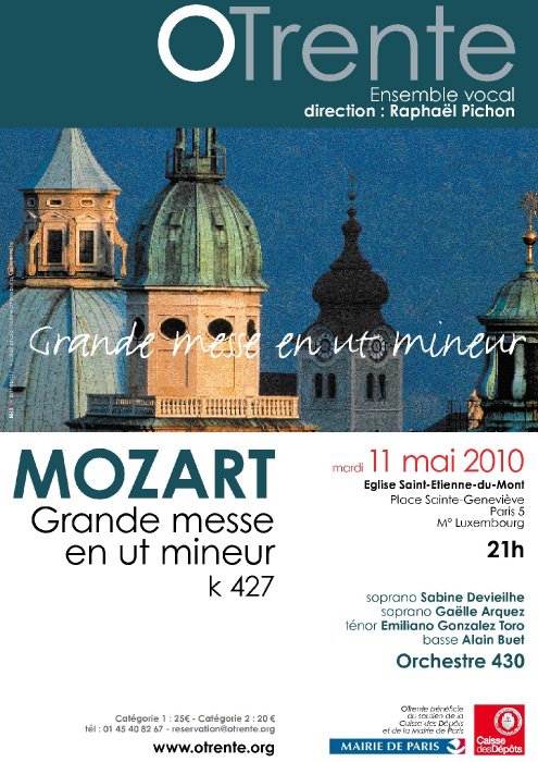 Affiche Messe Ut