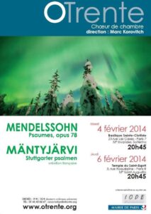 Affiche Psaumes
