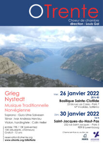 Concert OTrente Norvège